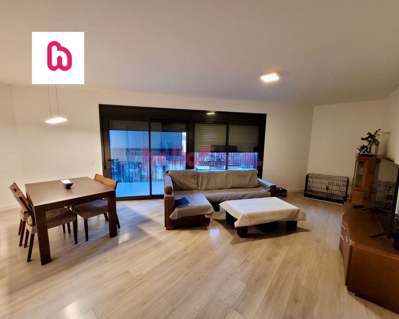 Living room of Flat for sale in Barberà del Vallès  with Air Conditioner, Heating and Parquet flooring