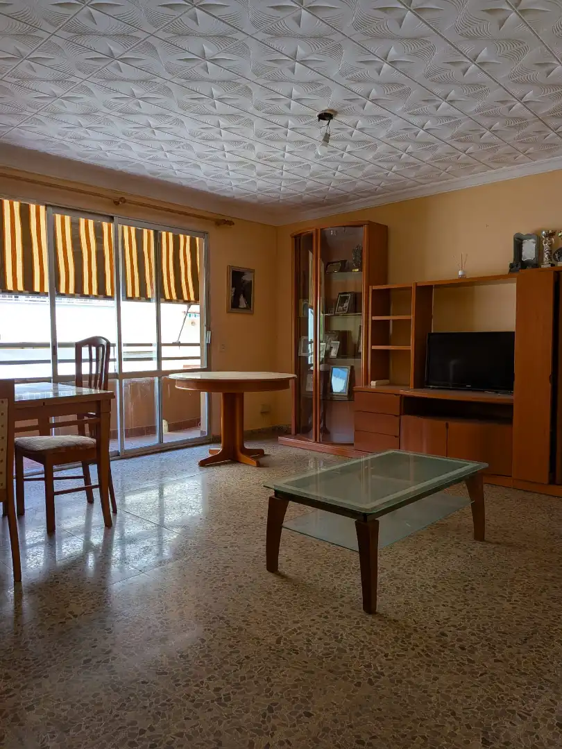Sala de estar de Piso en venta en  Palma de Mallorca con Trastero y Balcón