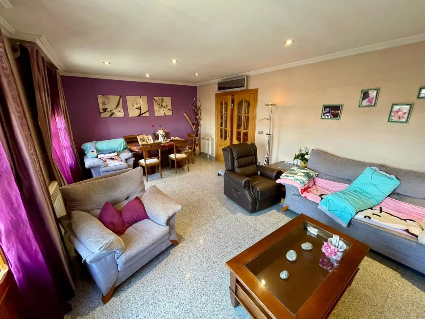 Sala de estar de Casa o chalet en venta en Valdepeñas con Aire acondicionado, Calefacción y Terraza