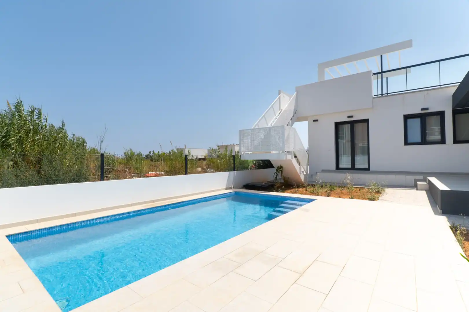 Swimming pool of Houses for sale in El Verger  with Air Conditioner, Heating and Private garden