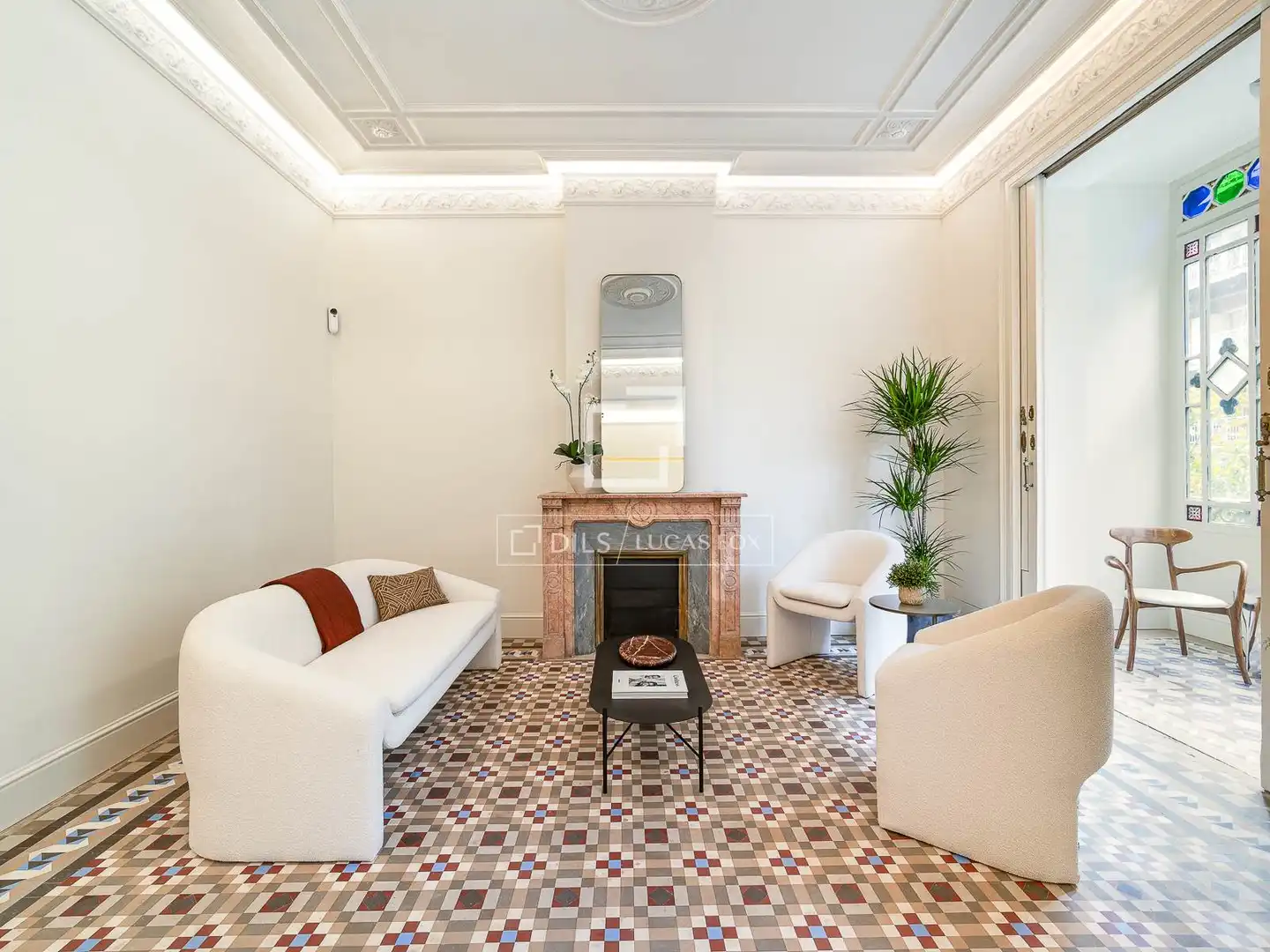 Sala de estar de Piso en venta en Eixample