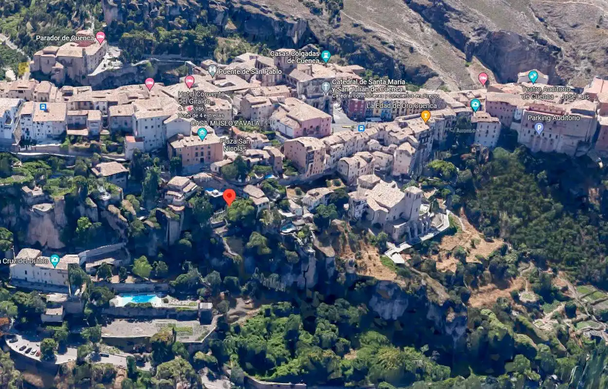 Vista exterior de Casa o chalet en venta en Cuenca con Aire acondicionado, Calefacción y Jardín privado
