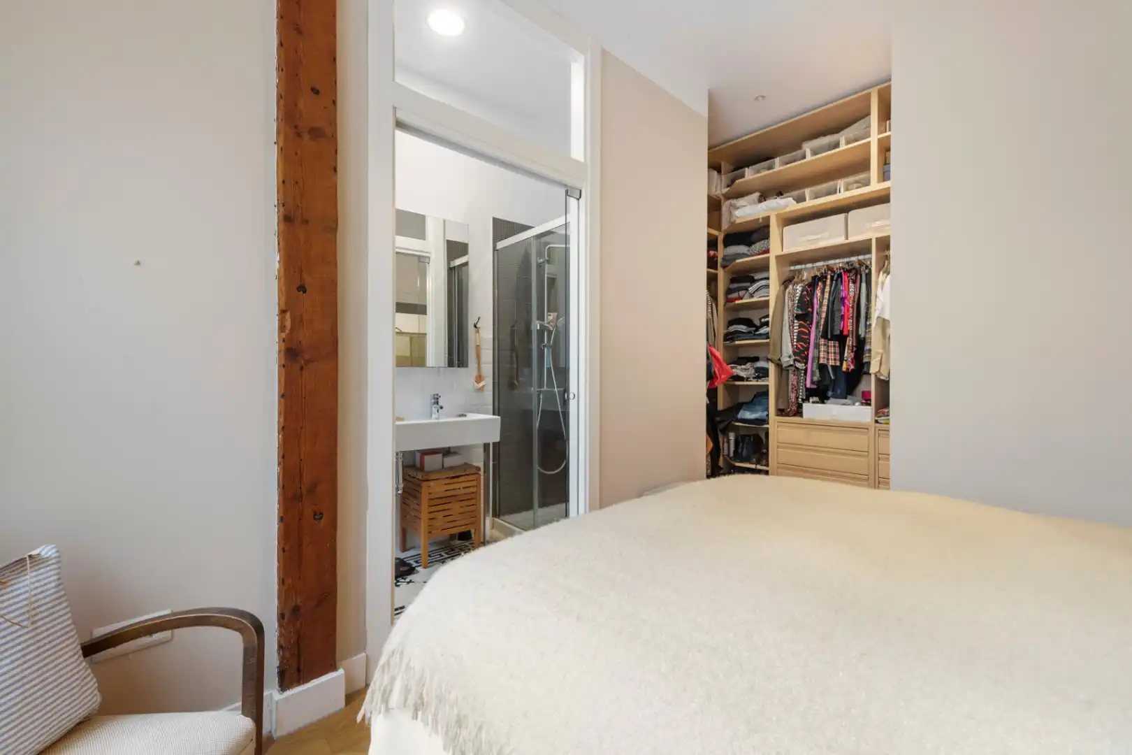 Bedroom of Apartments for sale in Málaga  with Air Conditioner, Storage room and Balcony