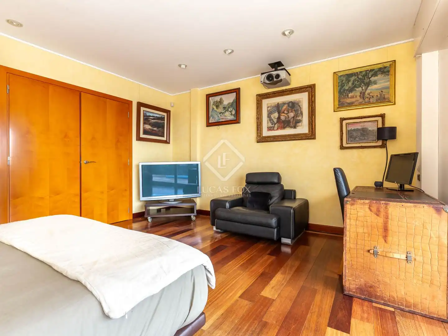 Wohnzimmer von Haus oder Chalet zum Verkauf in Esplugues de Llobregat mit Klimaanlage, Heizung und Privatgarten