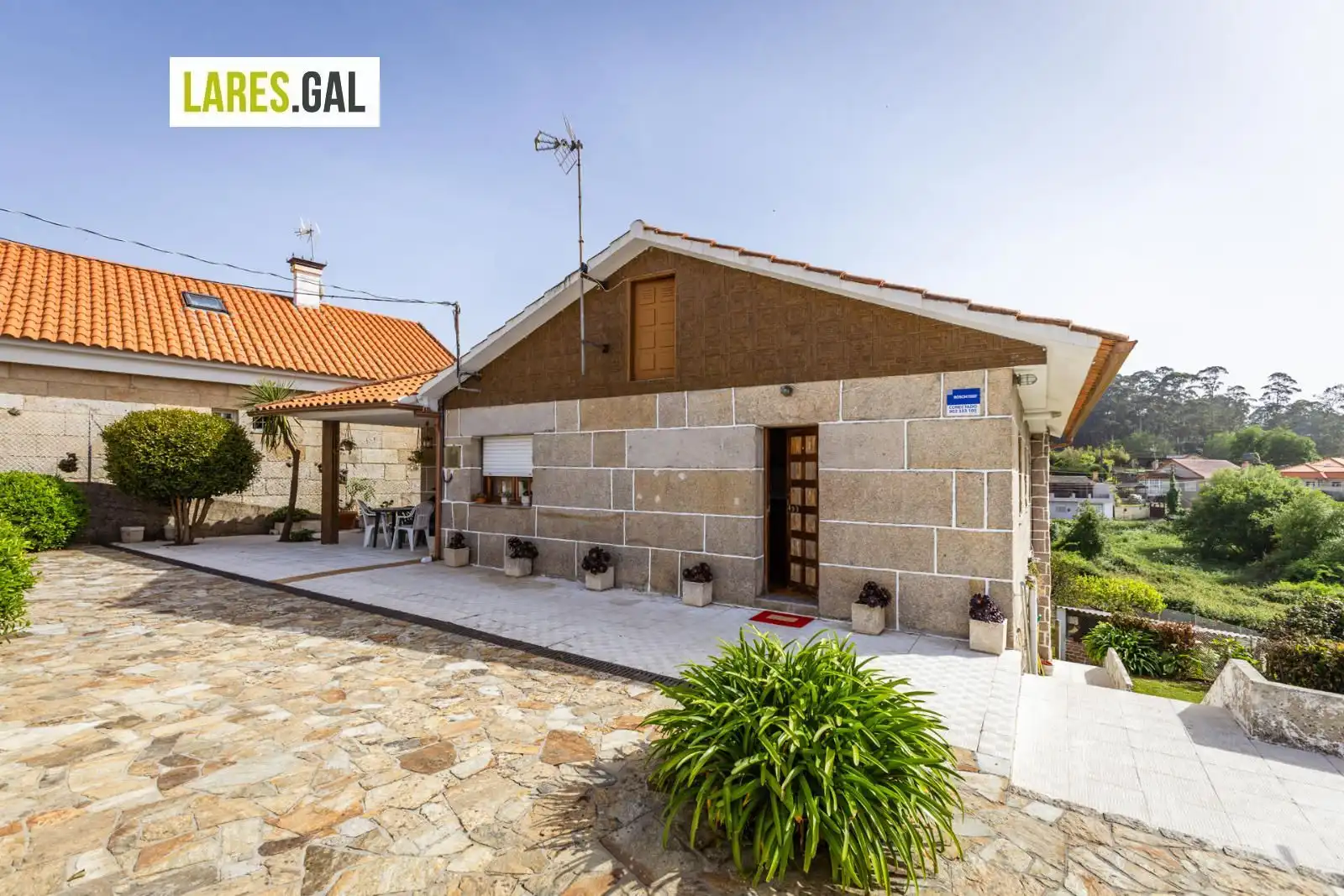 Vista exterior de Casa o chalet en venta en Bueu con Jardín privado, Terraza y Trastero