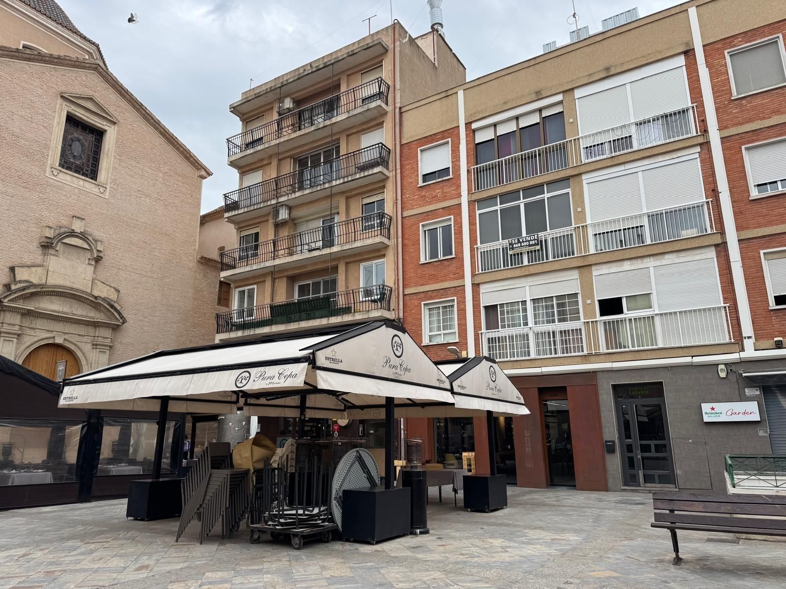 Exterior view of Flat for sale in  Murcia Capital  with Air Conditioner