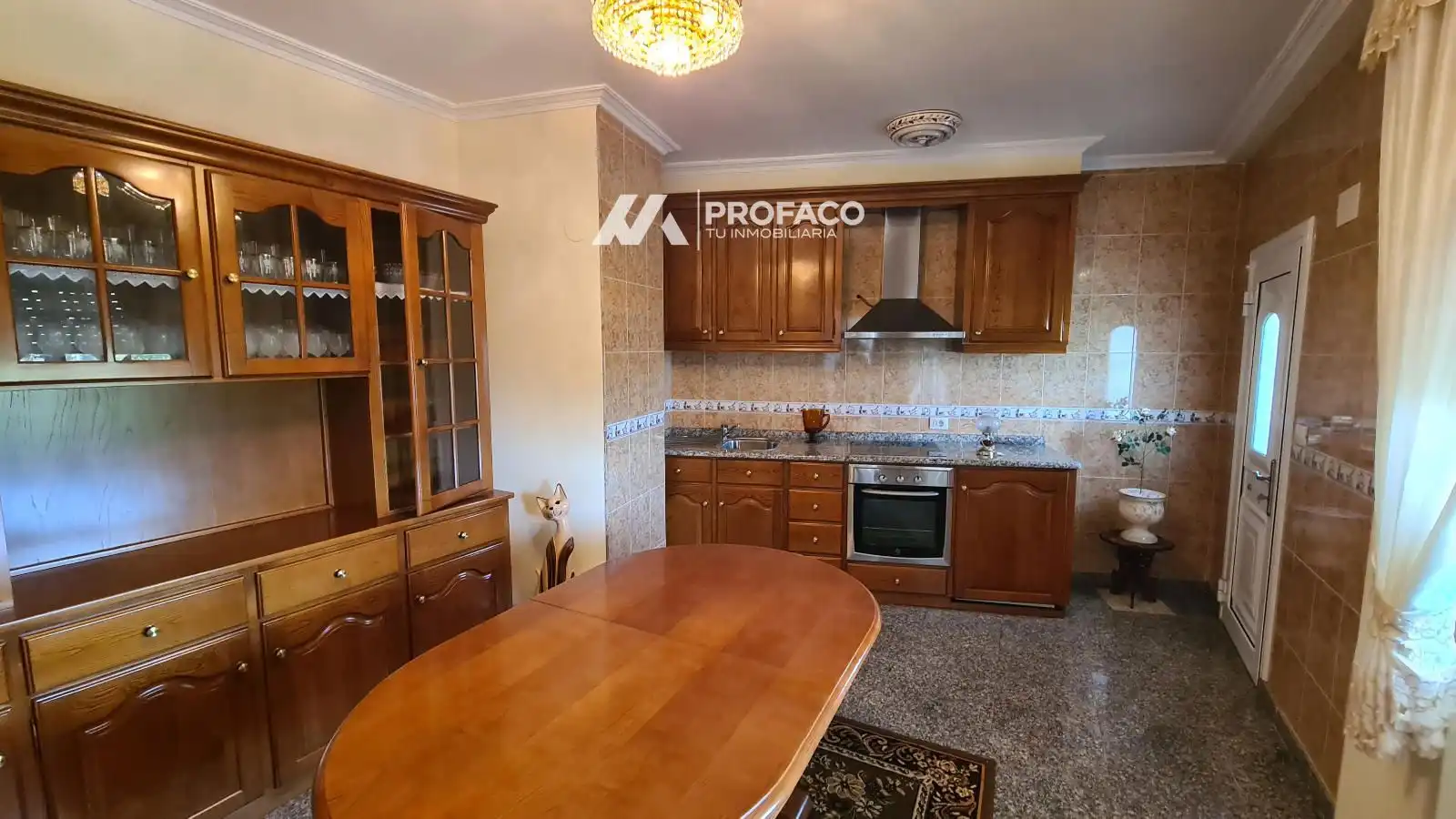 Cocina de Casa o chalet en venta en San Amaro con Amueblado