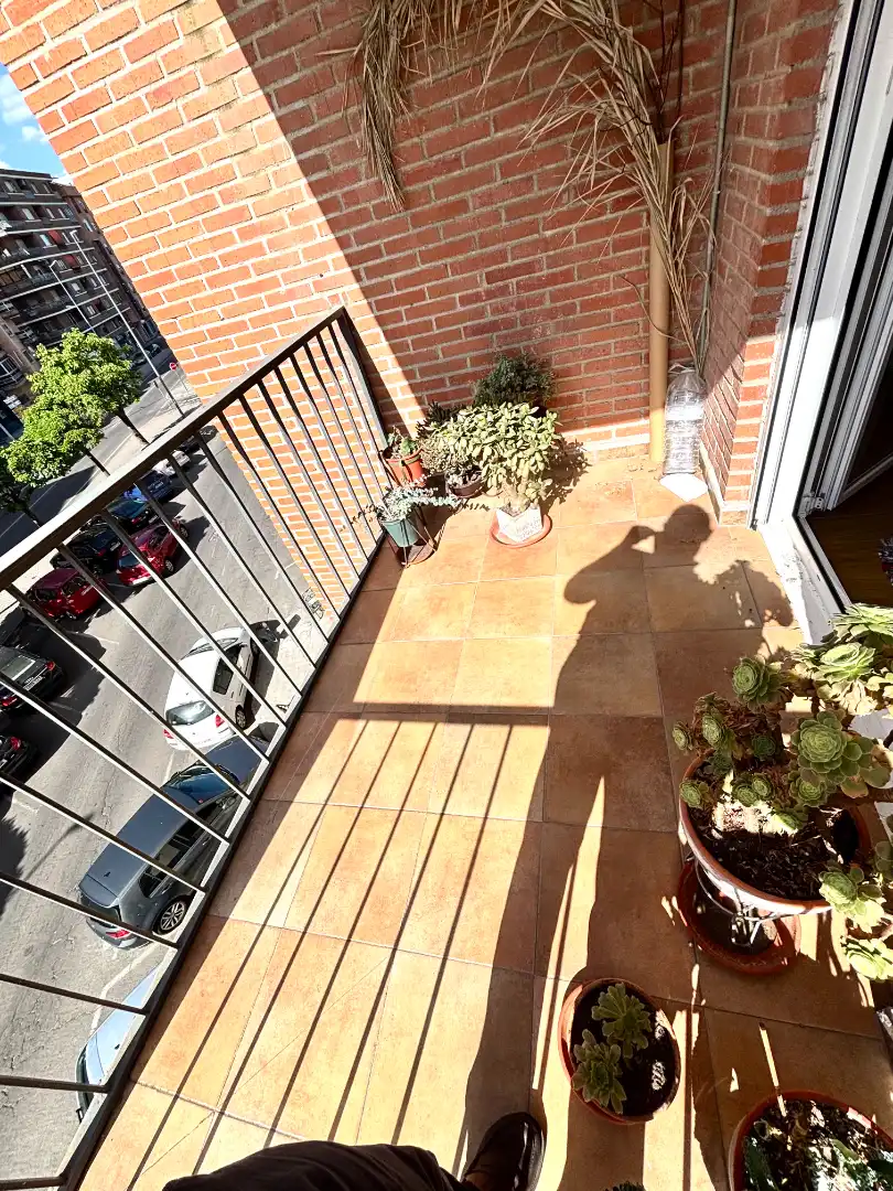 Terrasse von Wohnung zum Verkauf in Plasencia mit Klimaanlage, Heizung und Parkett