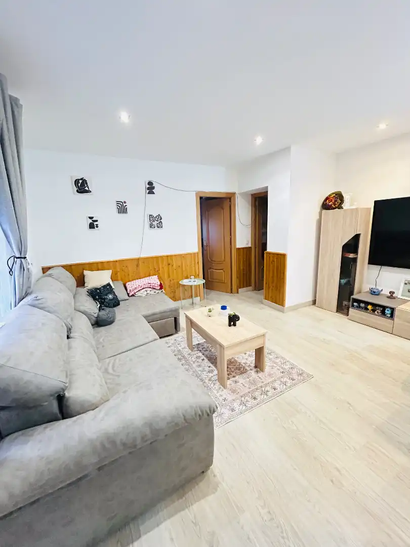 Sala d'estar de Pis en venda en Badajoz amb Aire condicionat i Terrassa