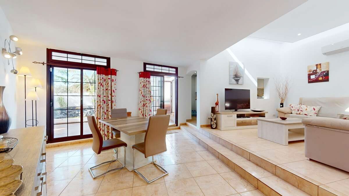 Dining room of House or chalet for sale in Yaiza  with Air Conditioner, Private garden and Terrace