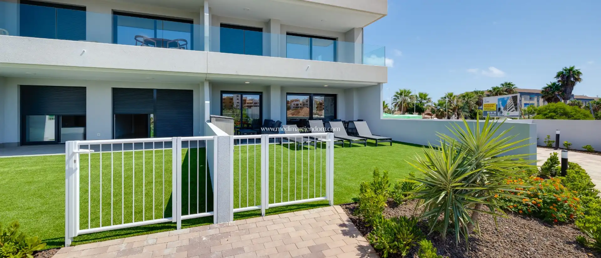 Exterior view of Flat for sale in Orihuela  with Air Conditioner, Heating and Private garden
