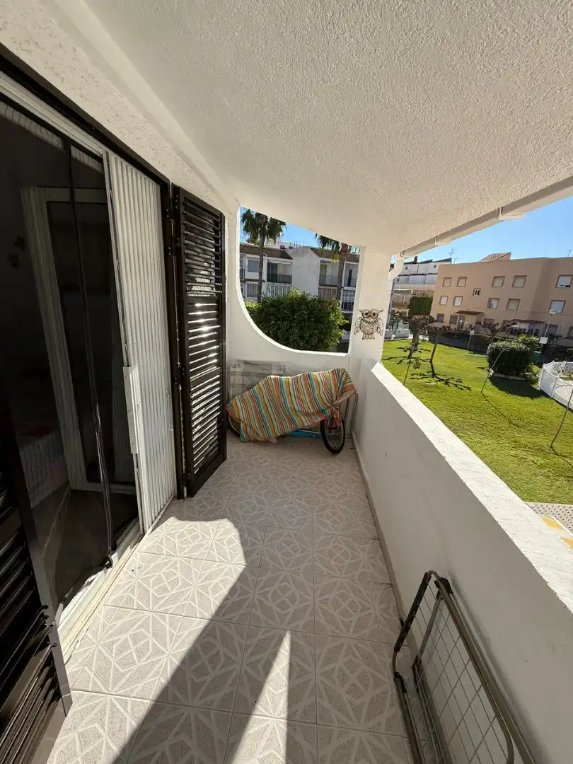 Balcony of Detached homes for sale in Oropesa del Mar / Orpesa  with Air Conditioner, Furnished and Oven