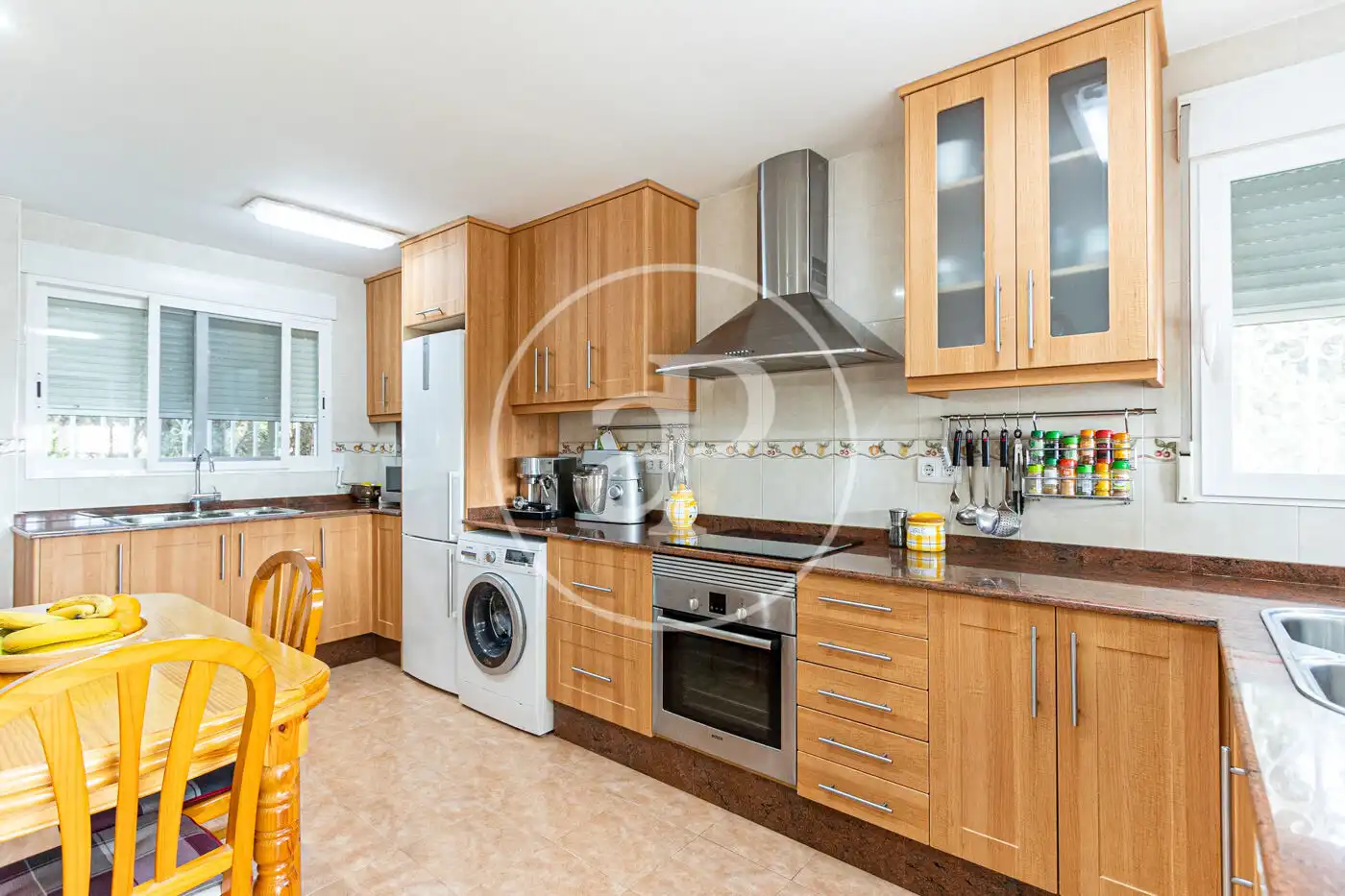 Kitchen of Houses for sale in Torrent  with Air Conditioner, Heating and Private garden