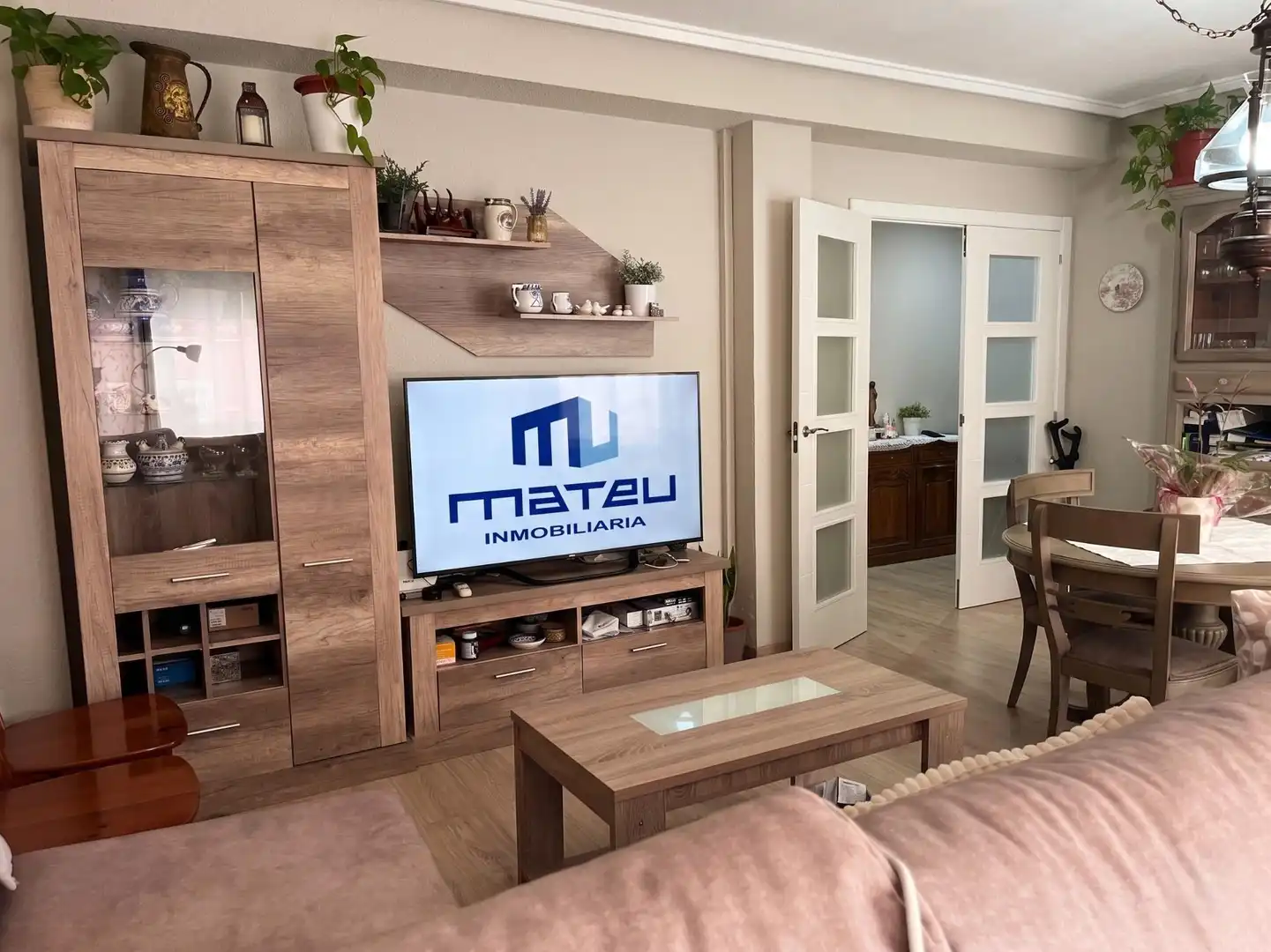 Sala de estar de Piso en venta en Elche / Elx con Aire acondicionado, Trastero y Amueblado