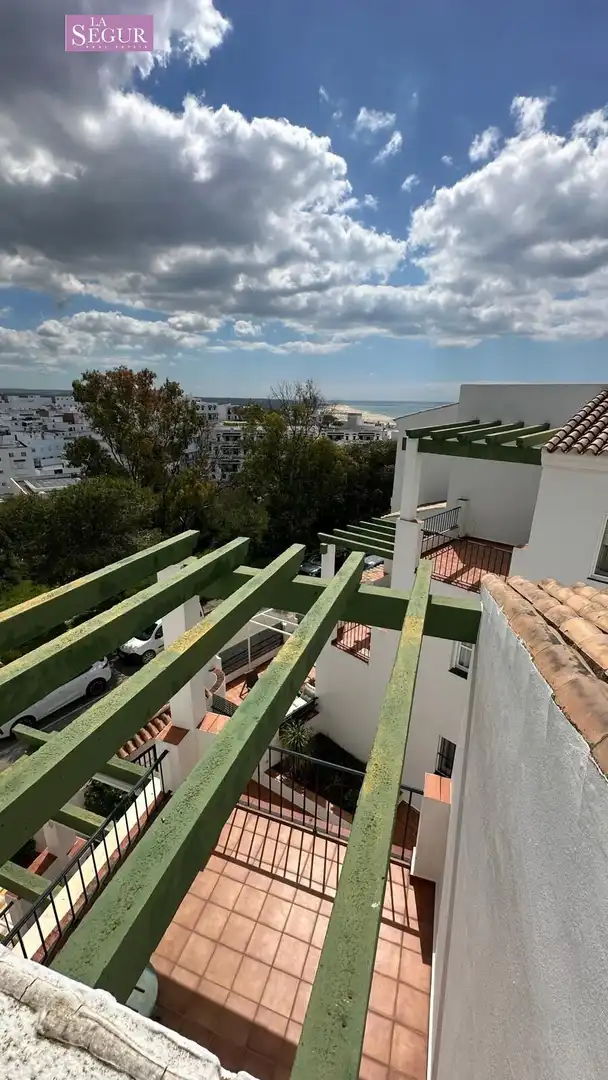 Terrace of Flat for sale in Conil de la Frontera  with Terrace, Furnished and Community pool