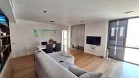 Living room of Flat for sale in Sabadell  with Air Conditioner, Parquet flooring and Terrace