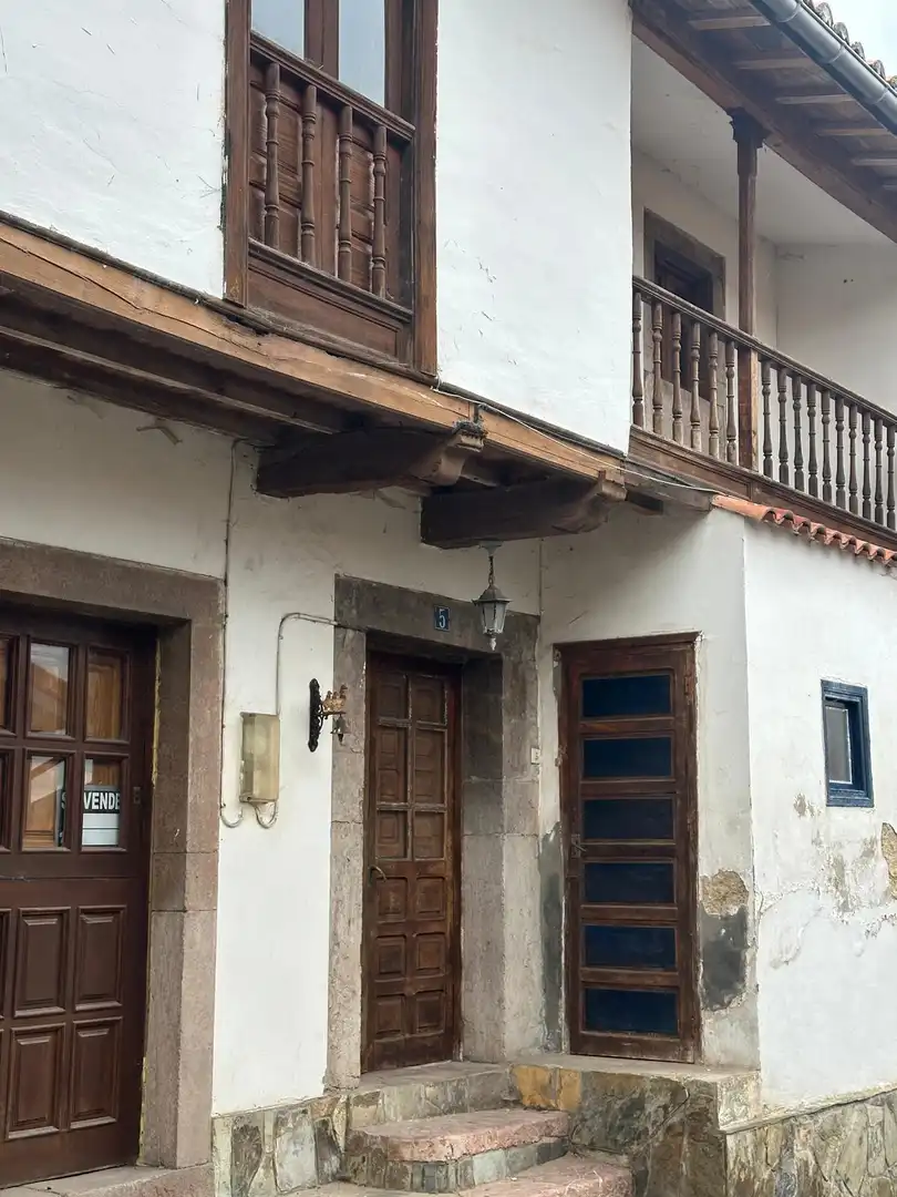 Exterior view of Houses for sale in Castrillón  with Private garden and Balcony