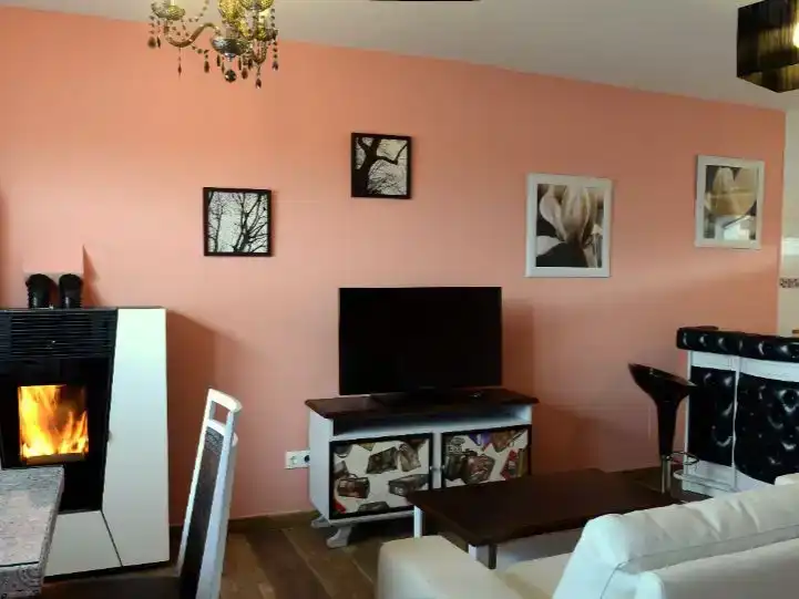 Sala de estar de Piso de alquiler en Marlín con Jardín privado y Amueblado