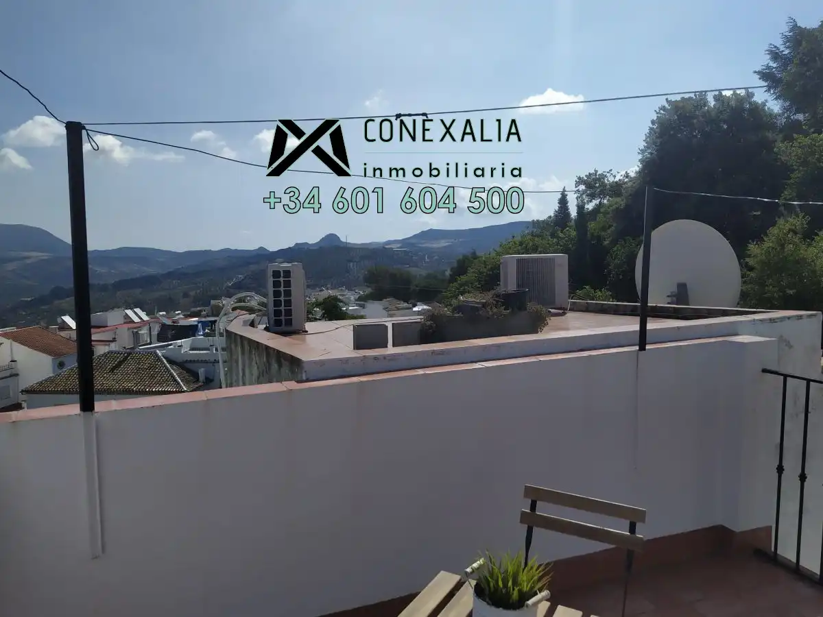 Exterior view of Houses for sale in Olvera  with Terrace and Balcony