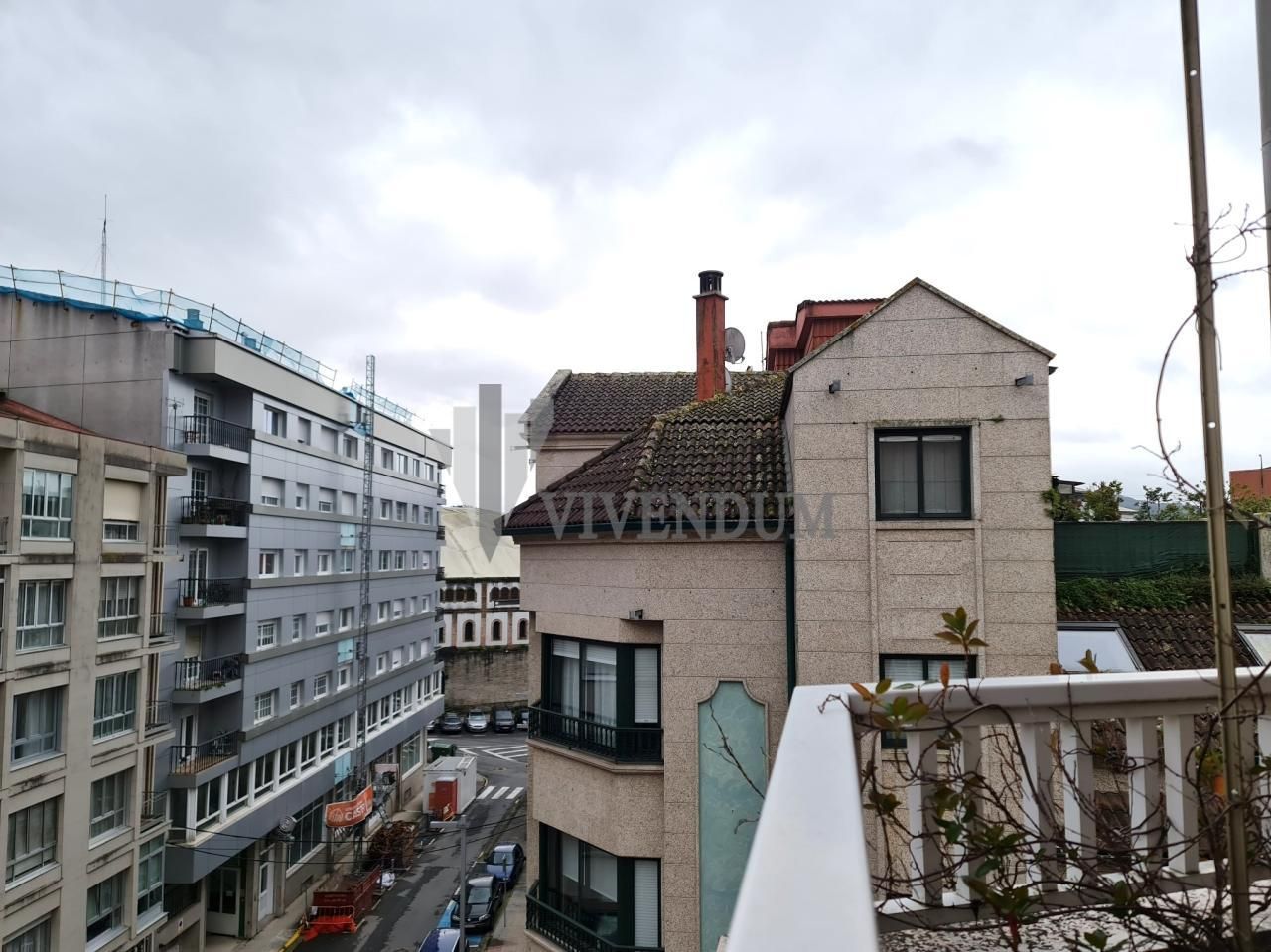 Exterior view of Flat for sale in Pontevedra Capital   with Heating and Balcony