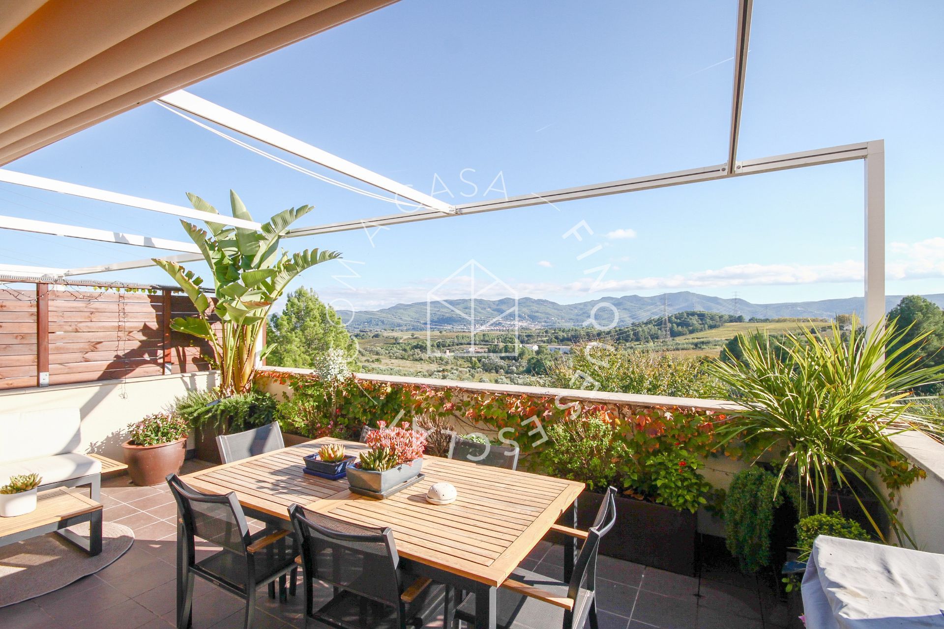 Terrace of Duplex for sale in Sant Llorenç d'Hortons  with Air Conditioner, Heating and Terrace