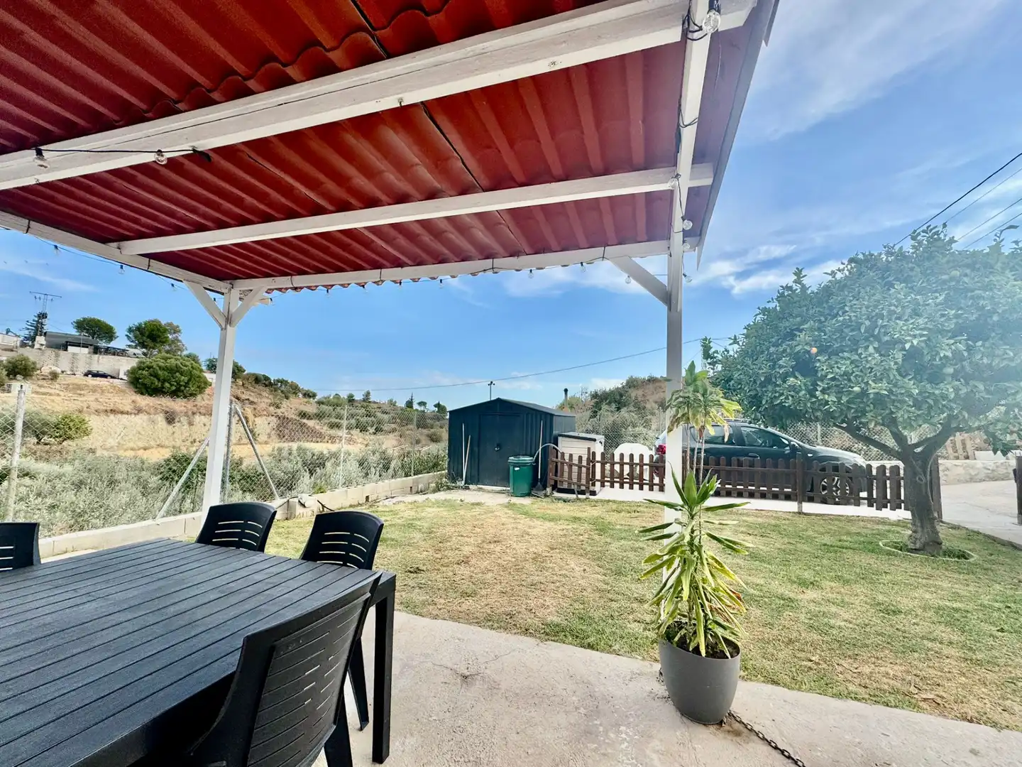 Terrassa de Casa o xalet en venda en Mijas amb Aire condicionat, Jardí privat i Terrassa