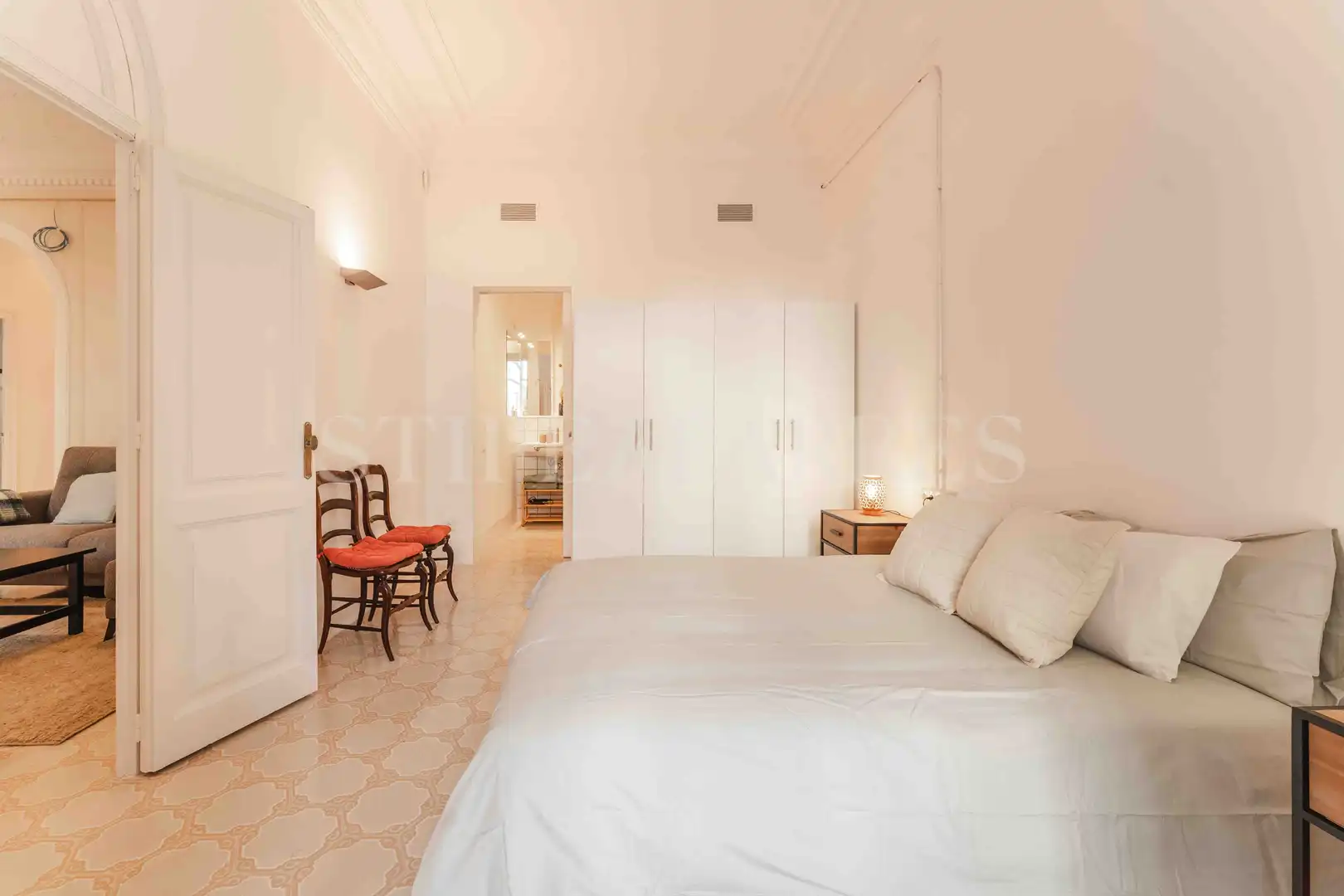 Habitación de Piso de alquiler en Barcelona con Aire acondicionado, Calefacción y Amueblado