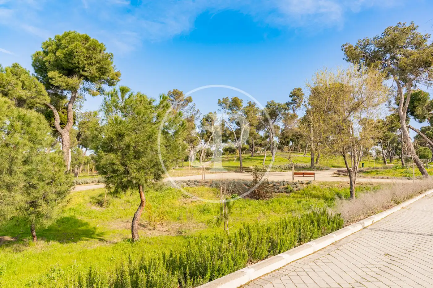 Vista exterior de Residencial en venda en Madrid