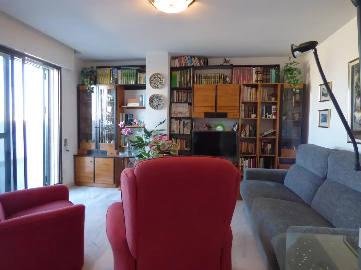 Wohnzimmer von Dachboden zum Verkauf in Cádiz mit Heizung und Terrasse