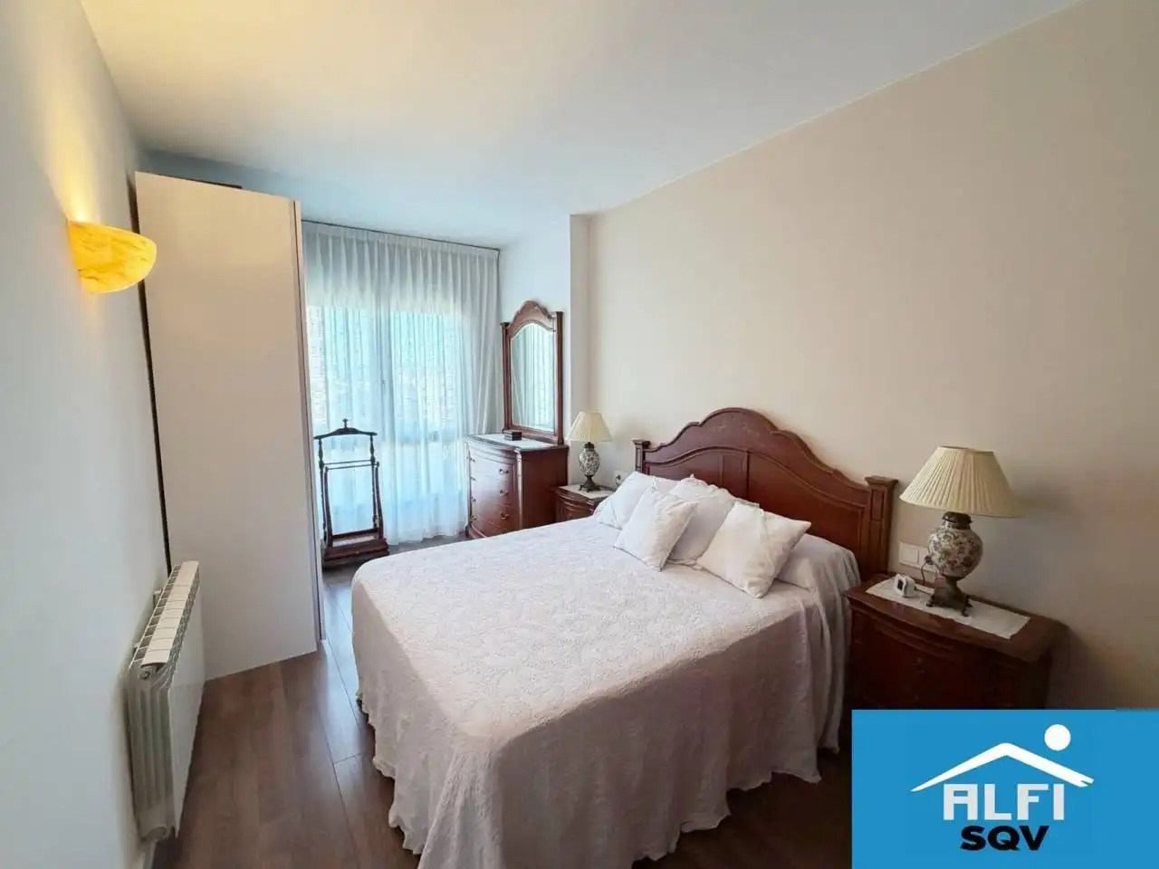 Bedroom of Flat for sale in Sabadell  with Air Conditioner, Heating and Parquet flooring