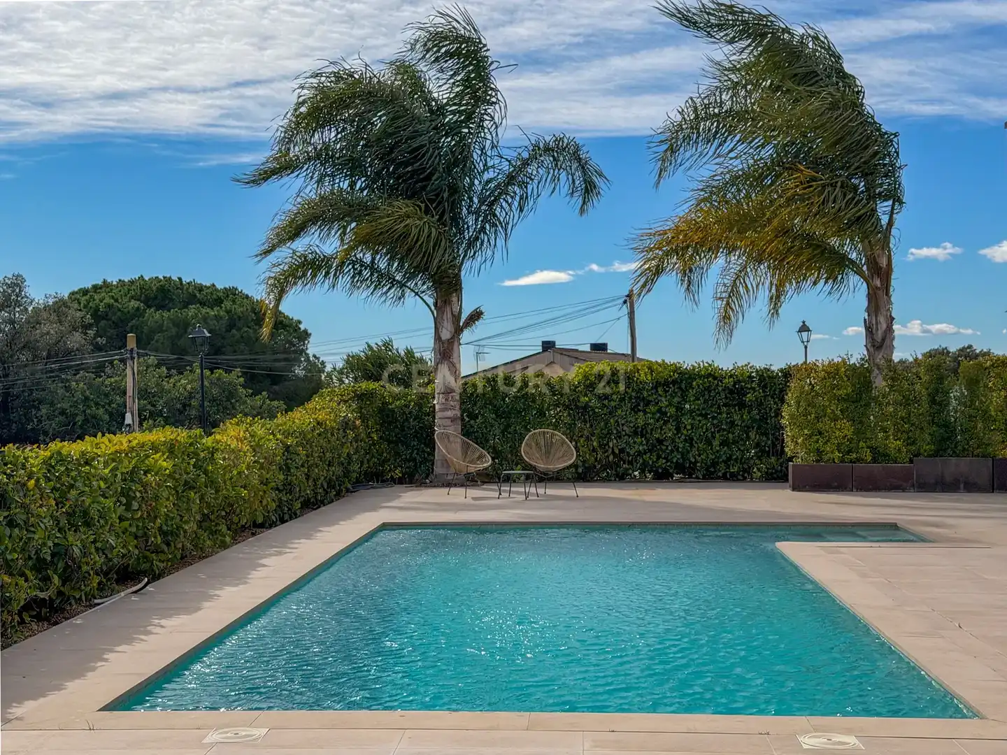 Piscina de Casa o xalet en venda en Sant Vicenç de Montalt amb Aire condicionat, Jardí privat i Traster