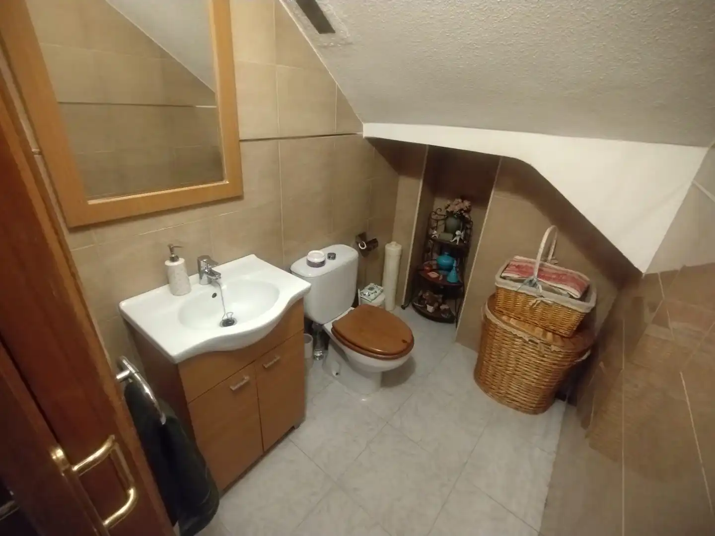 Baño de Dúplex en venta en Murcia con Aire acondicionado, Calefacción y Terraza