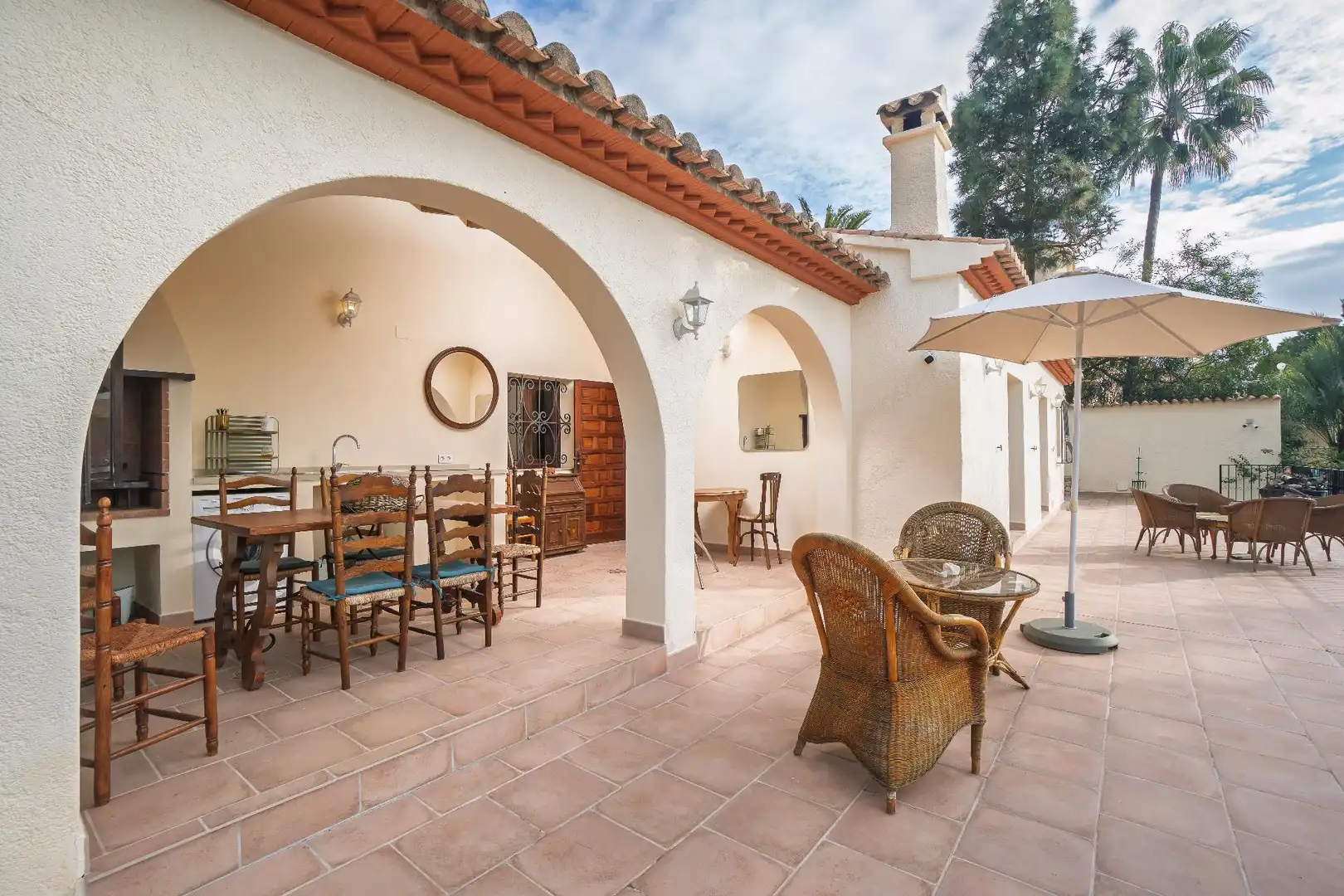 Terraza de Casa o chalet en venta en Altea con Aire acondicionado, Calefacción y Piscina