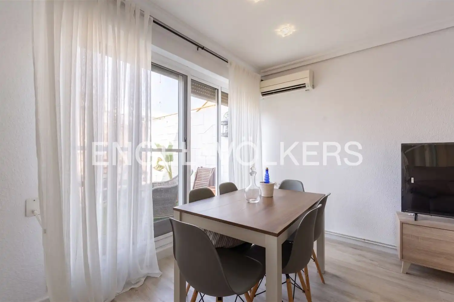 Comedor de Piso de alquiler en Mislata con Aire acondicionado, Calefacción y Terraza
