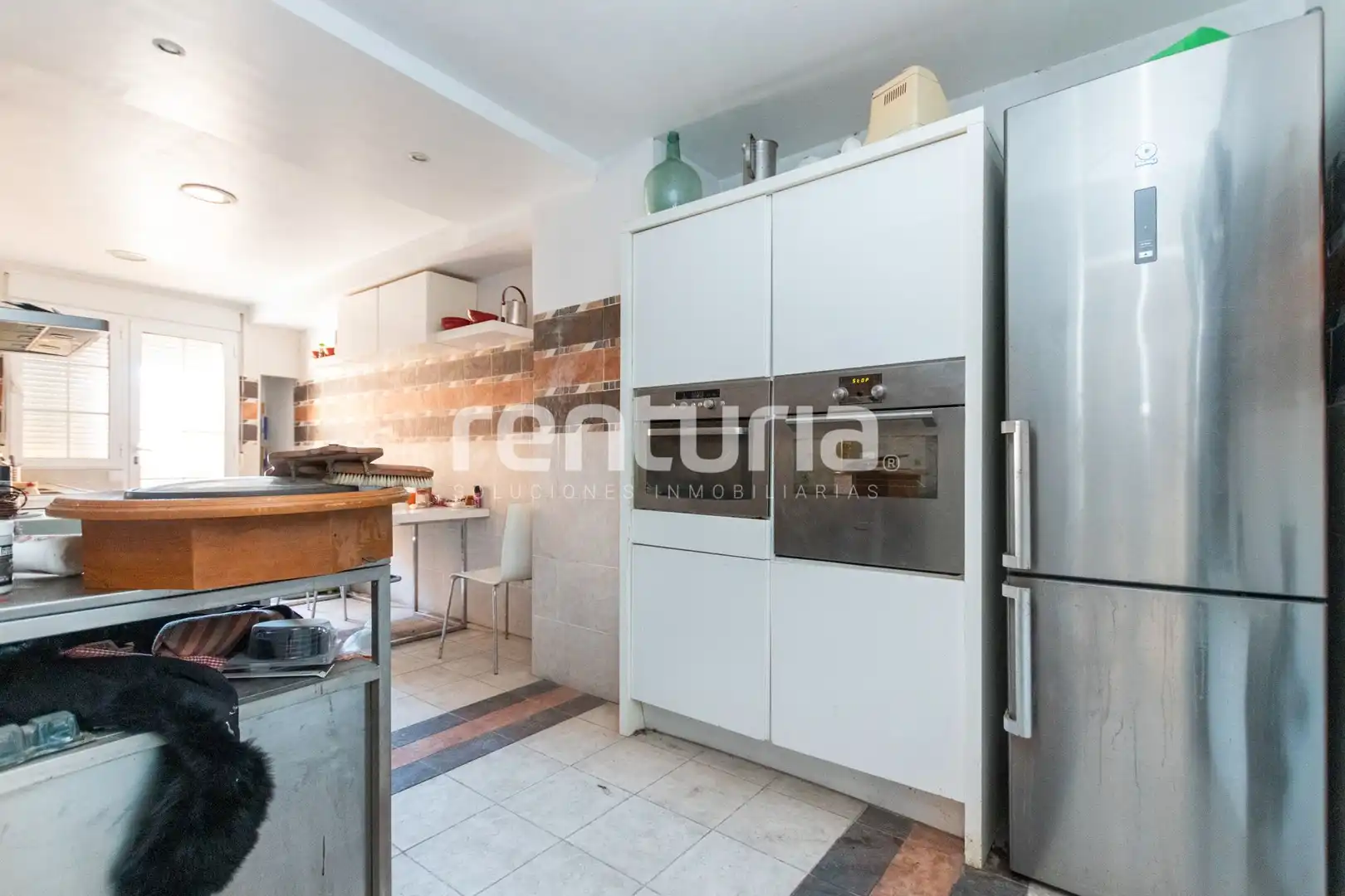 Cuina de Dúplex en venda en La Font de la Figuera amb Aire condicionat, Terrassa i Forn