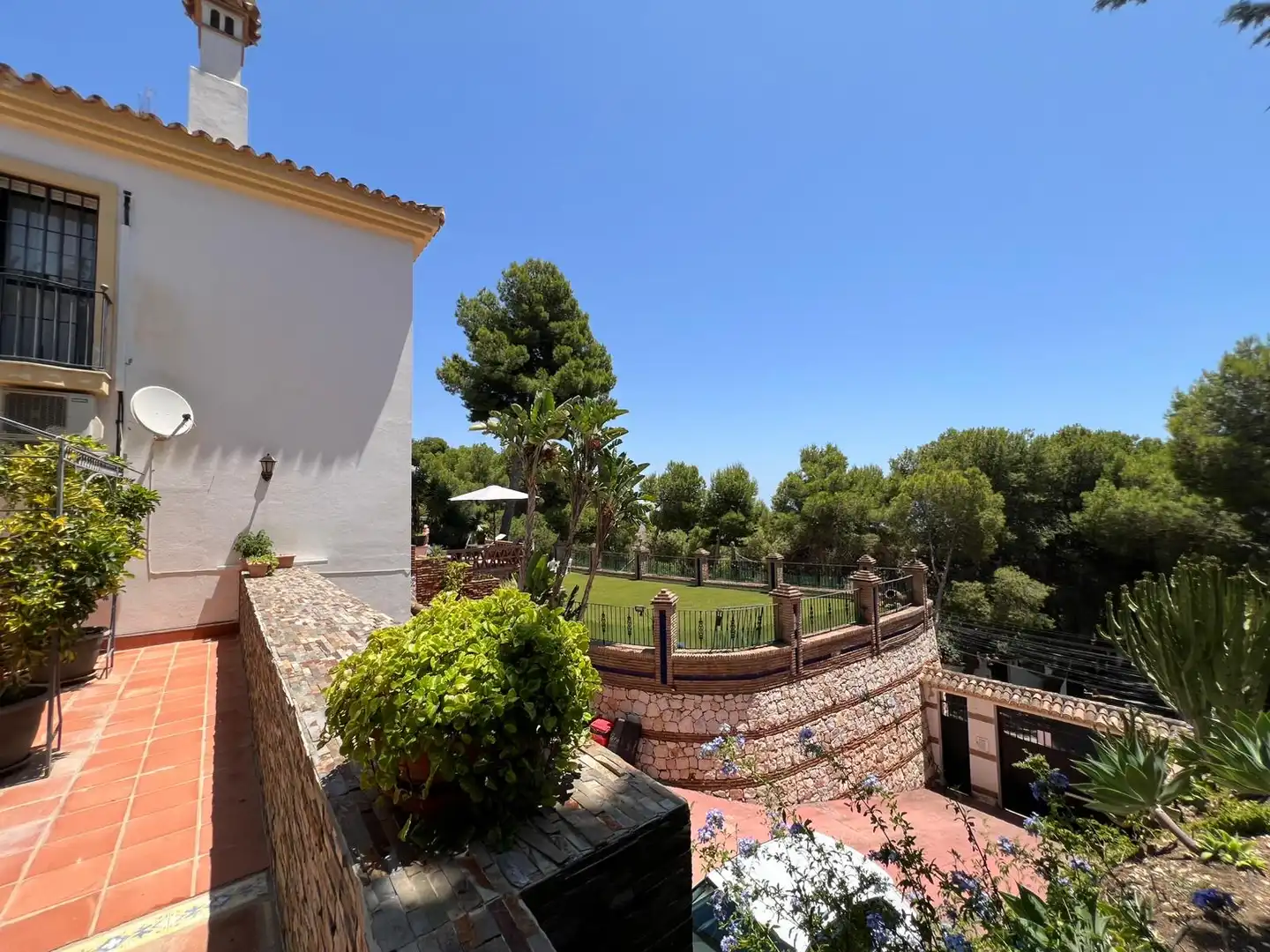 Garden of Houses for sale in Málaga  with Air Conditioner, Heating and Private garden