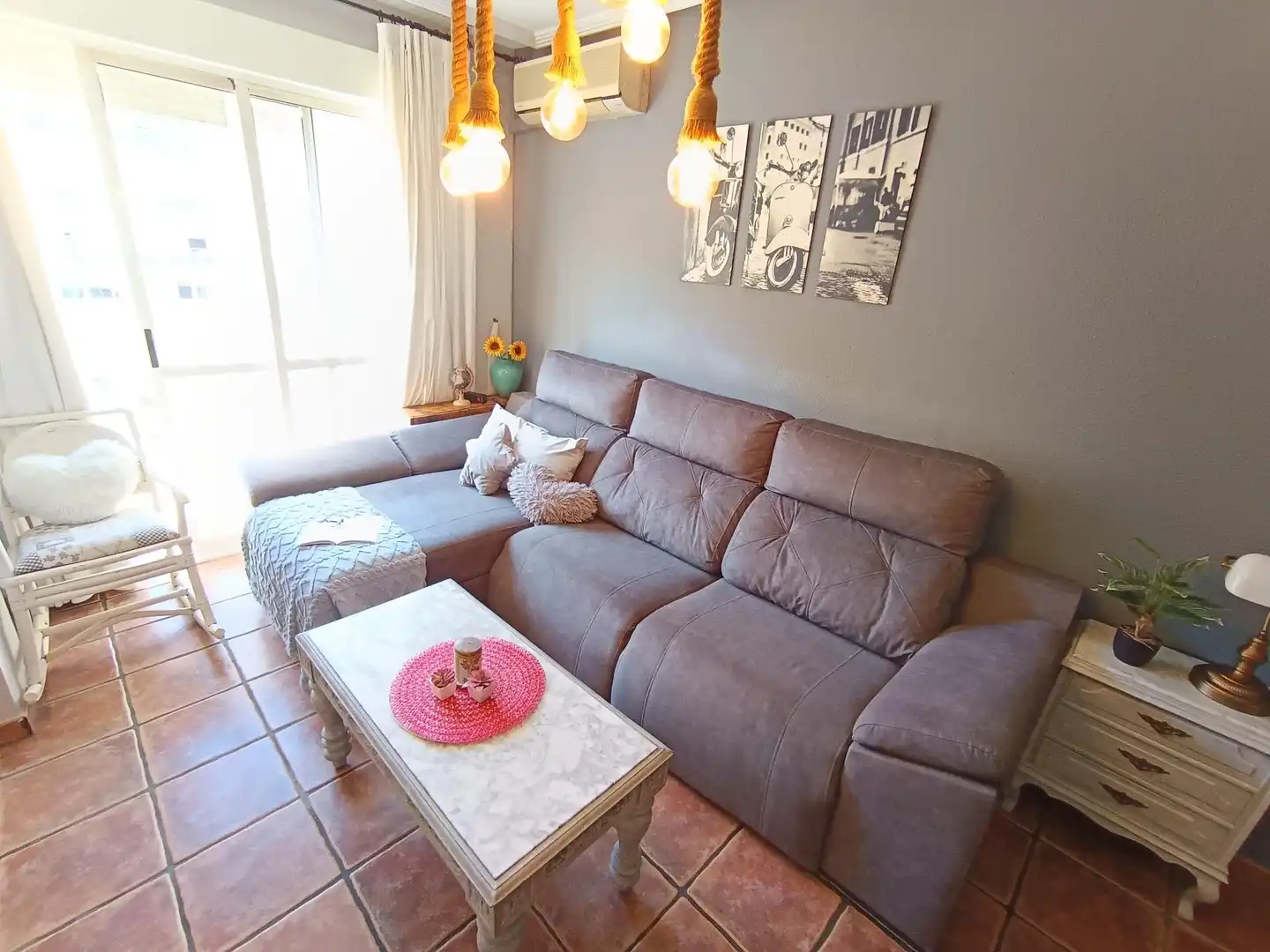 Living room of Flat for sale in Molina de Segura  with Air Conditioner and Heating