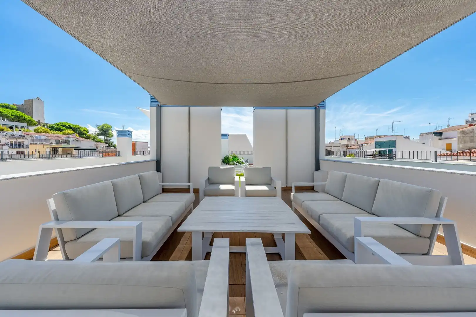 Terrace of Flat for rent in Sant Pol de Mar  with Air Conditioner, Heating and Terrace