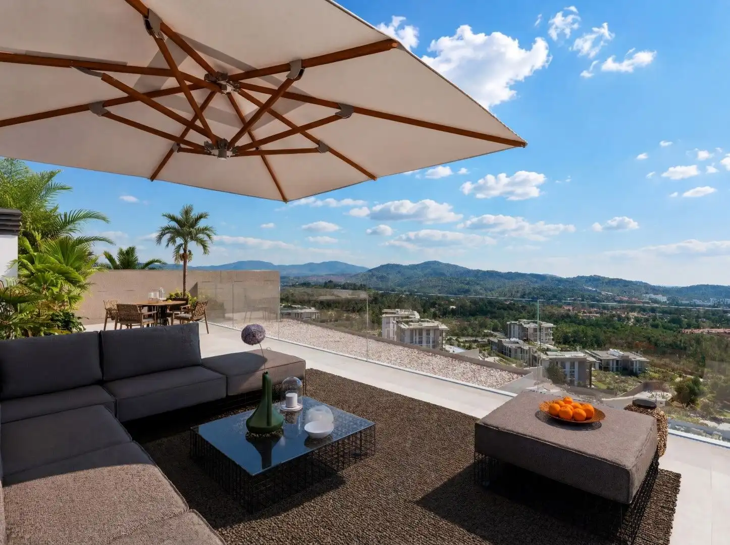 Terraza de Apartamento en venta en Fígols con Aire acondicionado, Calefacción y Jardín privado