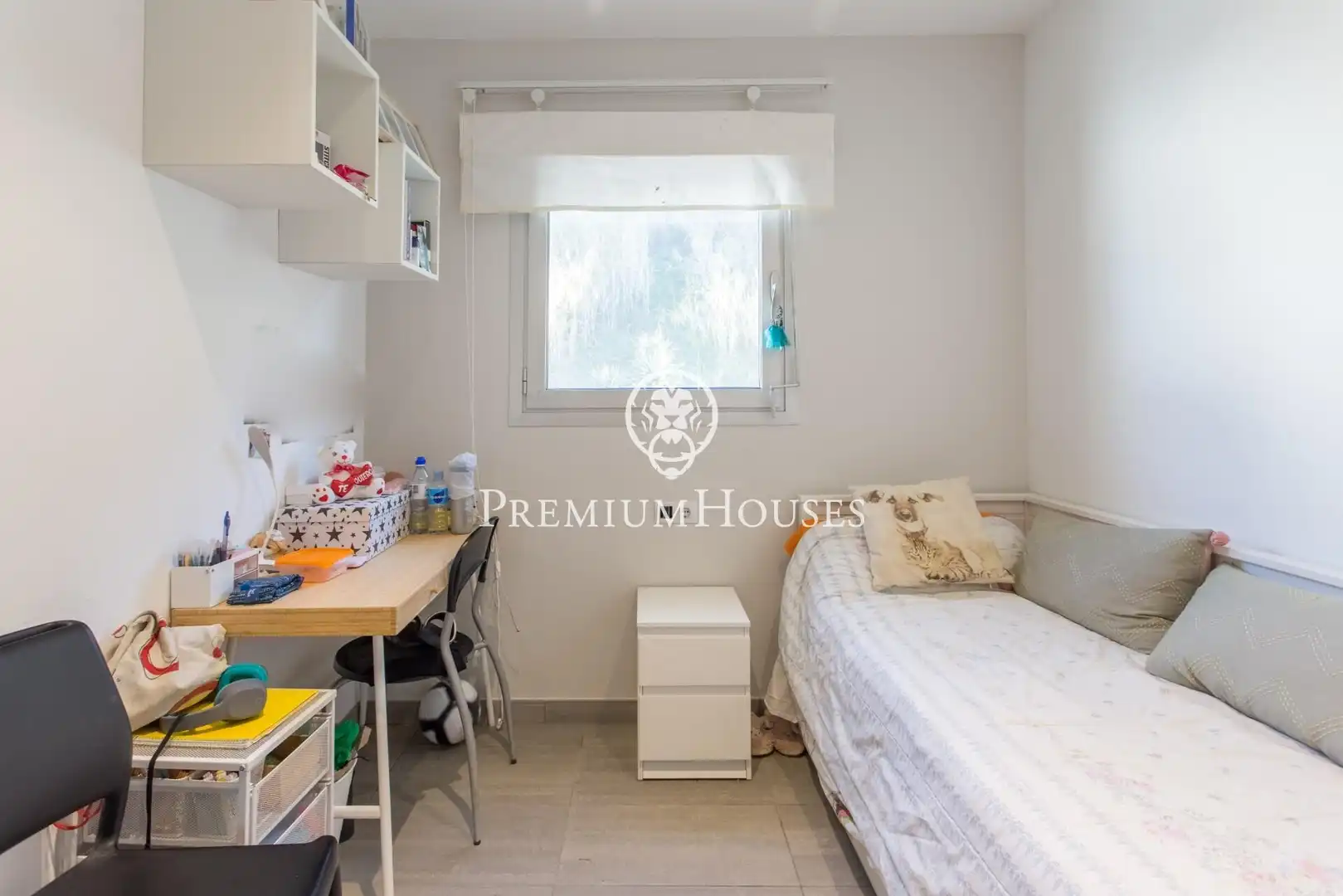 Schlafzimmer von Einfamilien-Reihenhaus zum Verkauf in Sant Pol de Mar mit Klimaanlage, Heizung und Parkett