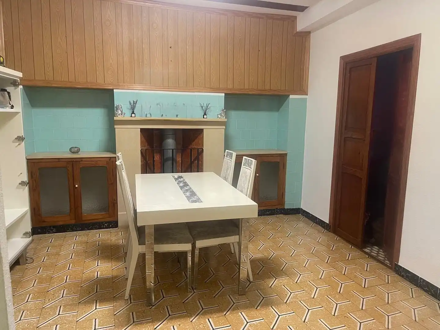 Esszimmer von Wohnung zum Verkauf in Atzeneta d'Albaida mit Klimaanlage, Terrasse und Abstellraum