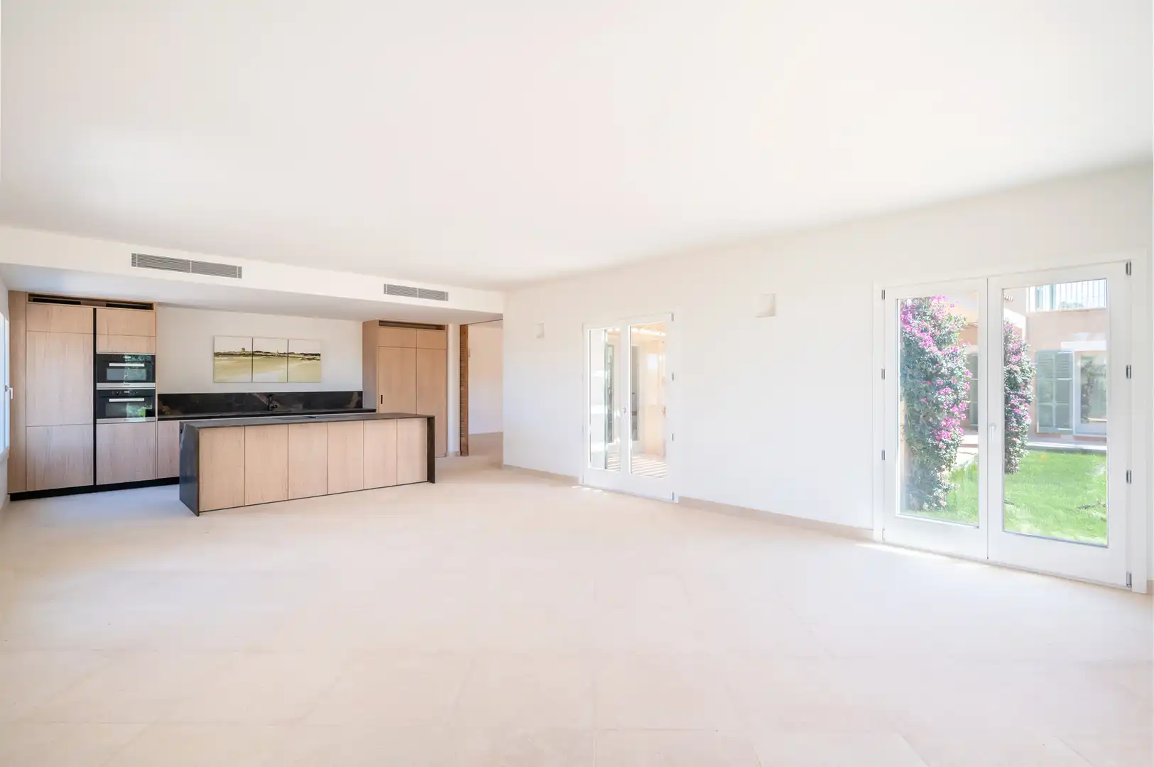 Sala de estar de Finca rústica en venta en Campos del Río con Aire acondicionado, Calefacción y Terraza