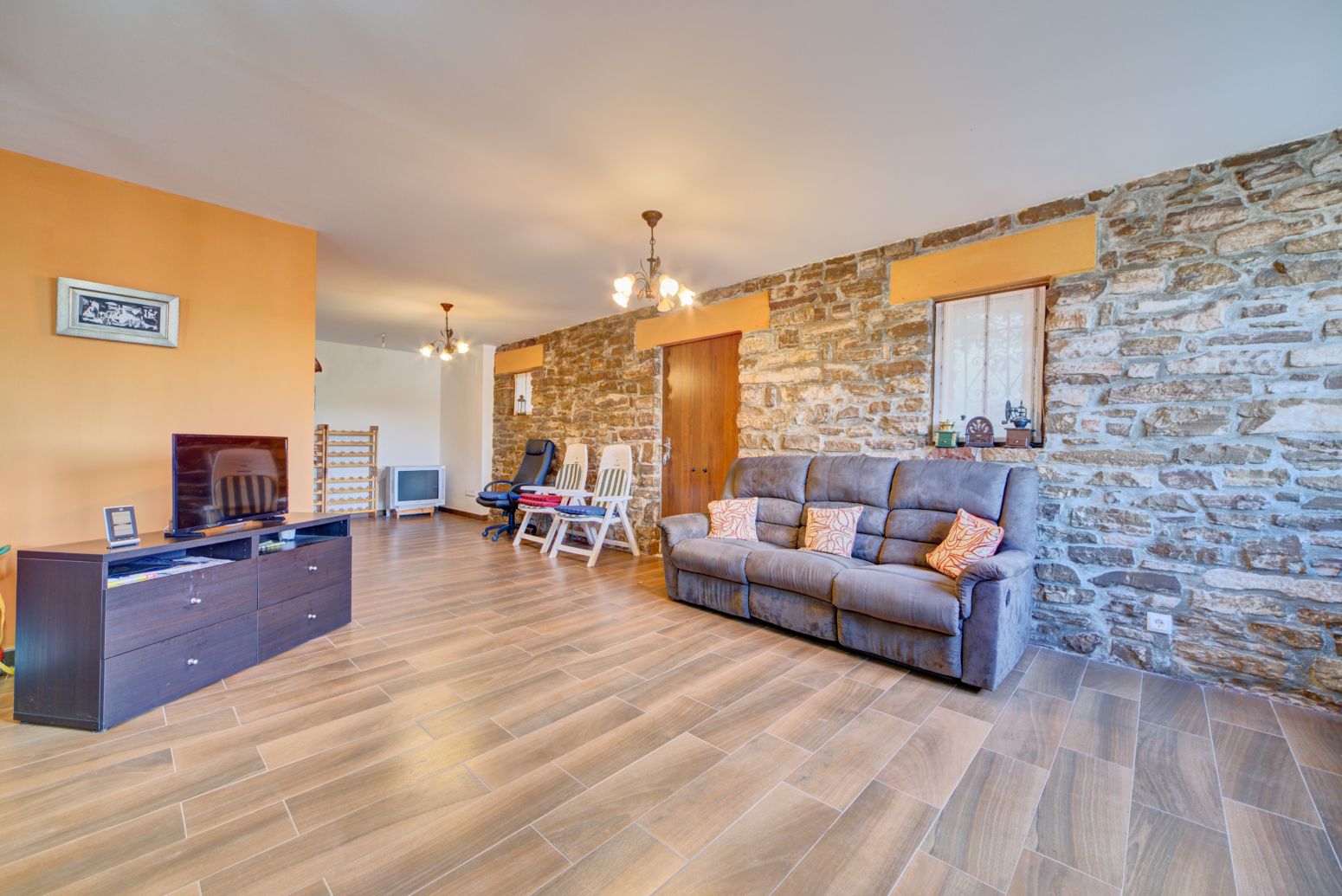 Sala de estar de Casa o chalet en venta en Sada (Navarra) con Calefacción