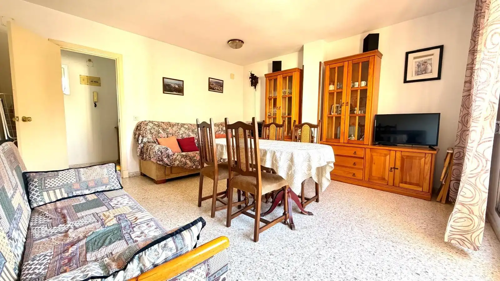Wohnzimmer von Wohnung zum Verkauf in El Puerto de Santa María mit Klimaanlage und Terrasse