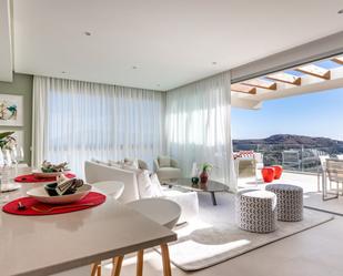Living room of Attic for sale in Benahavís  with Air Conditioner, Terrace and Balcony