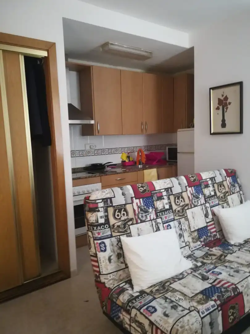 Cuina de Apartament en venda en Mont-roig del Camp amb Aire condicionat, Moblat i Forn