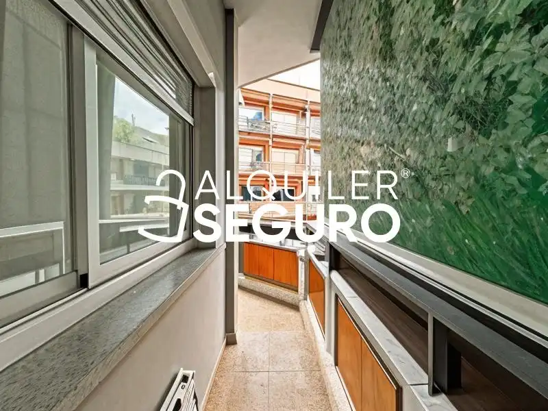 Terrasse von Wohnung zur Miete in Castellgalí mit Klimaanlage und Möbliert