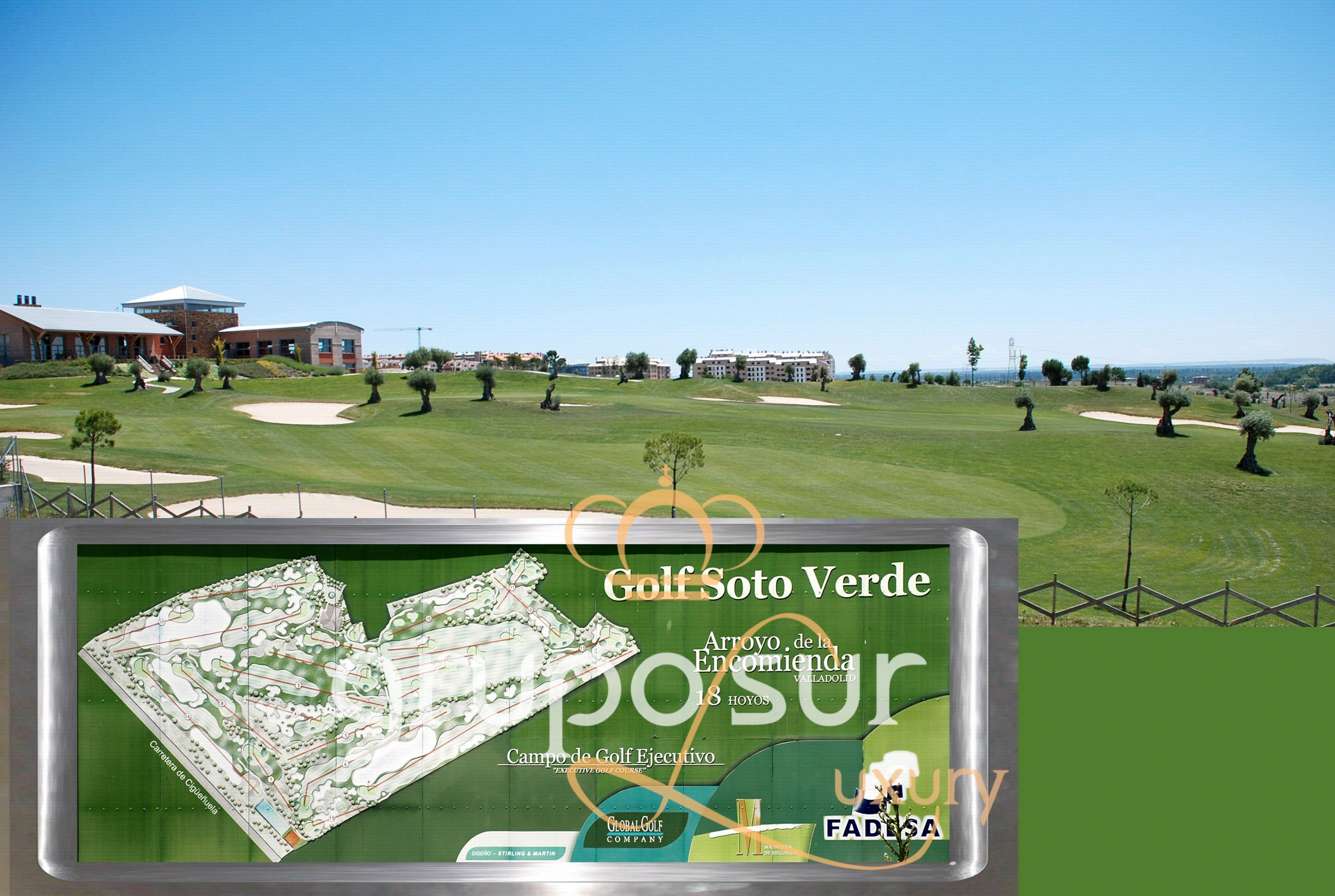 Vista exterior de Casa adosada en venda en Arroyo de la Encomienda amb Calefacció, Jardí privat i Parquet