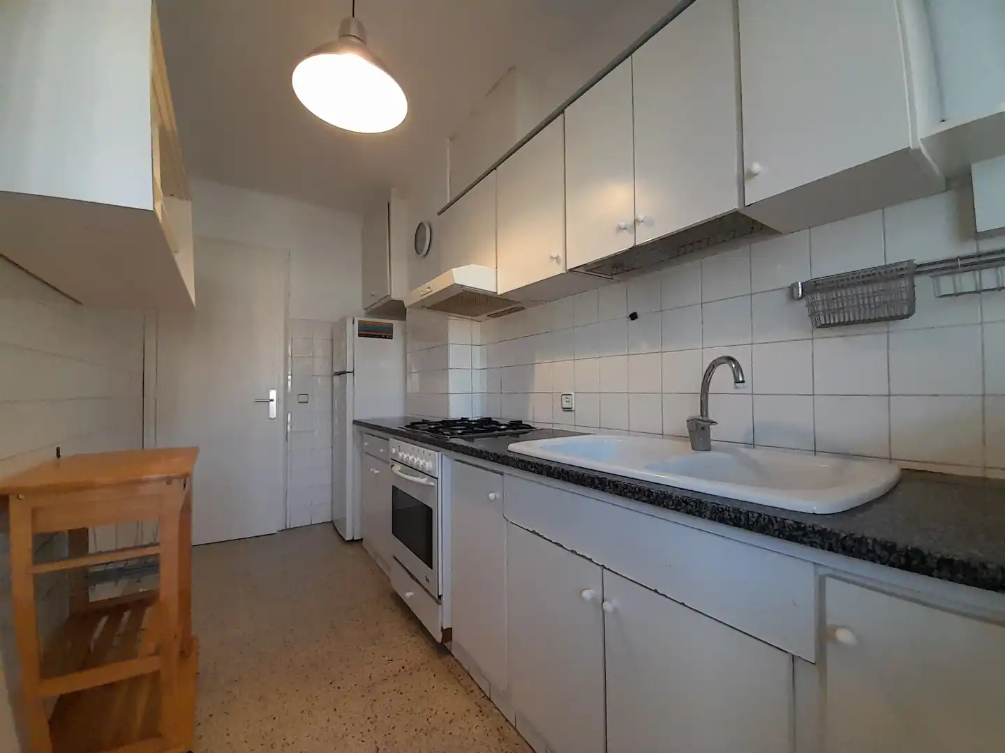 Kitchen of Flat for sale in Olot  with Heating, Storage room and Balcony
