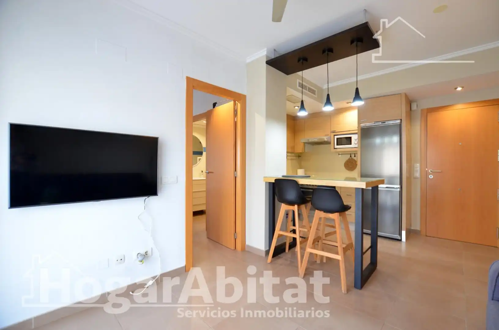 Kitchen of Flat for sale in Daimús  with Air Conditioner, Terrace and Balcony